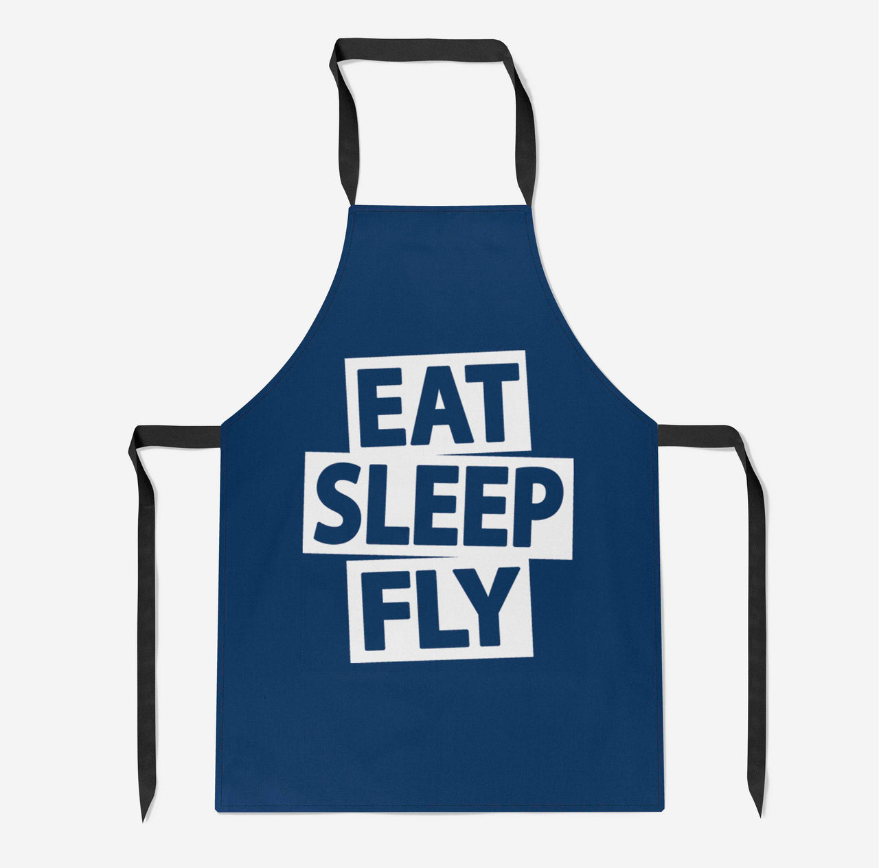 Eat Sleep Fly Designed Kitchen Aprons