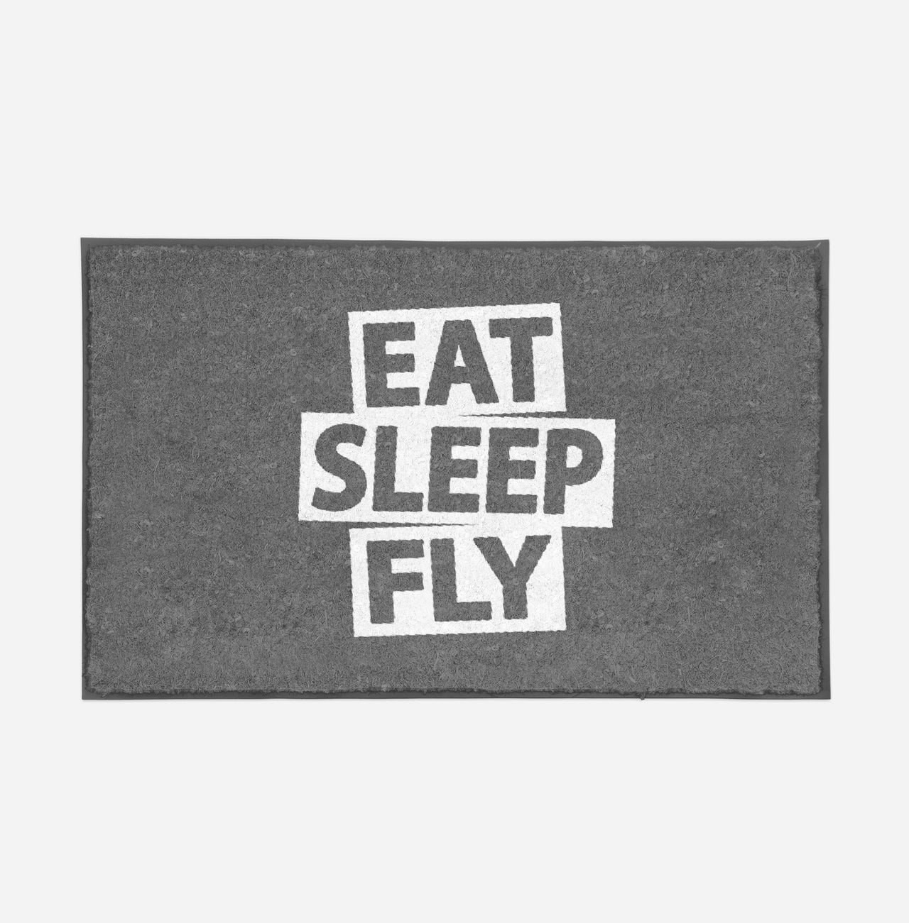 Eat Sleep Fly Designed Door Mats