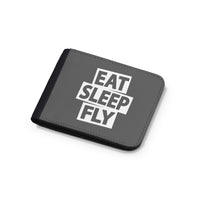 Thumbnail for Eat Sleep Fly Designed Wallets