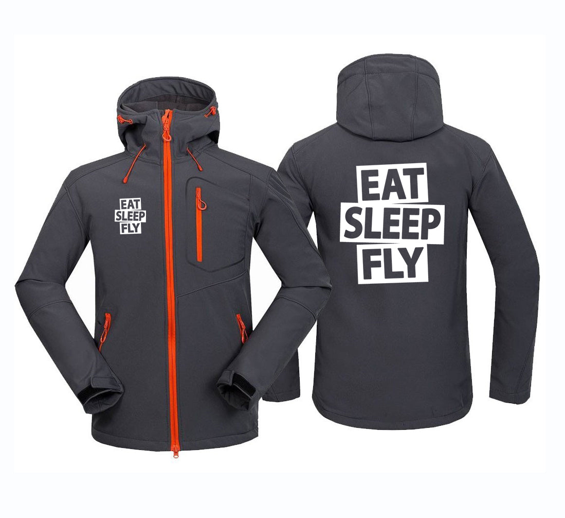 Eat Sleep Fly Polar Style Jackets
