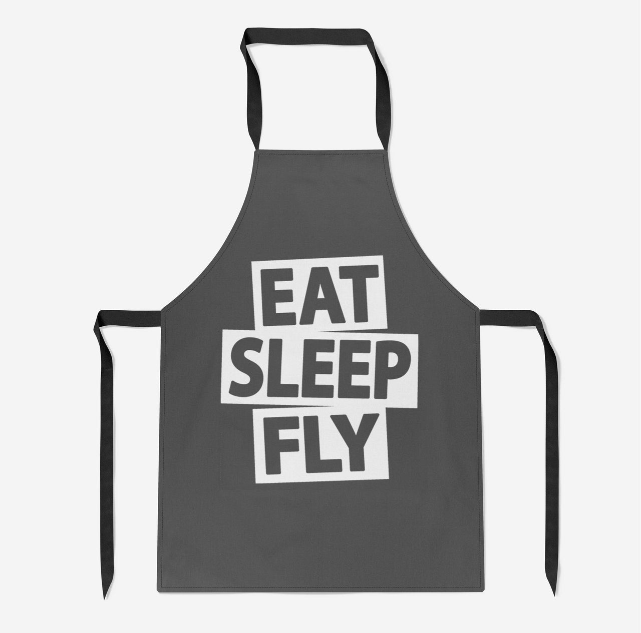 Eat Sleep Fly Designed Kitchen Aprons