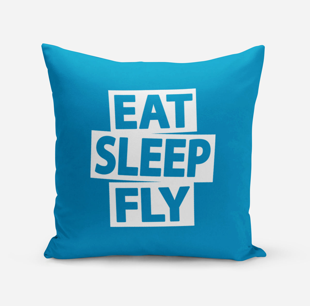 Eat Sleep Fly Designed Pillows