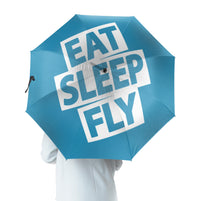 Thumbnail for Eat Sleep Fly Designed Umbrella