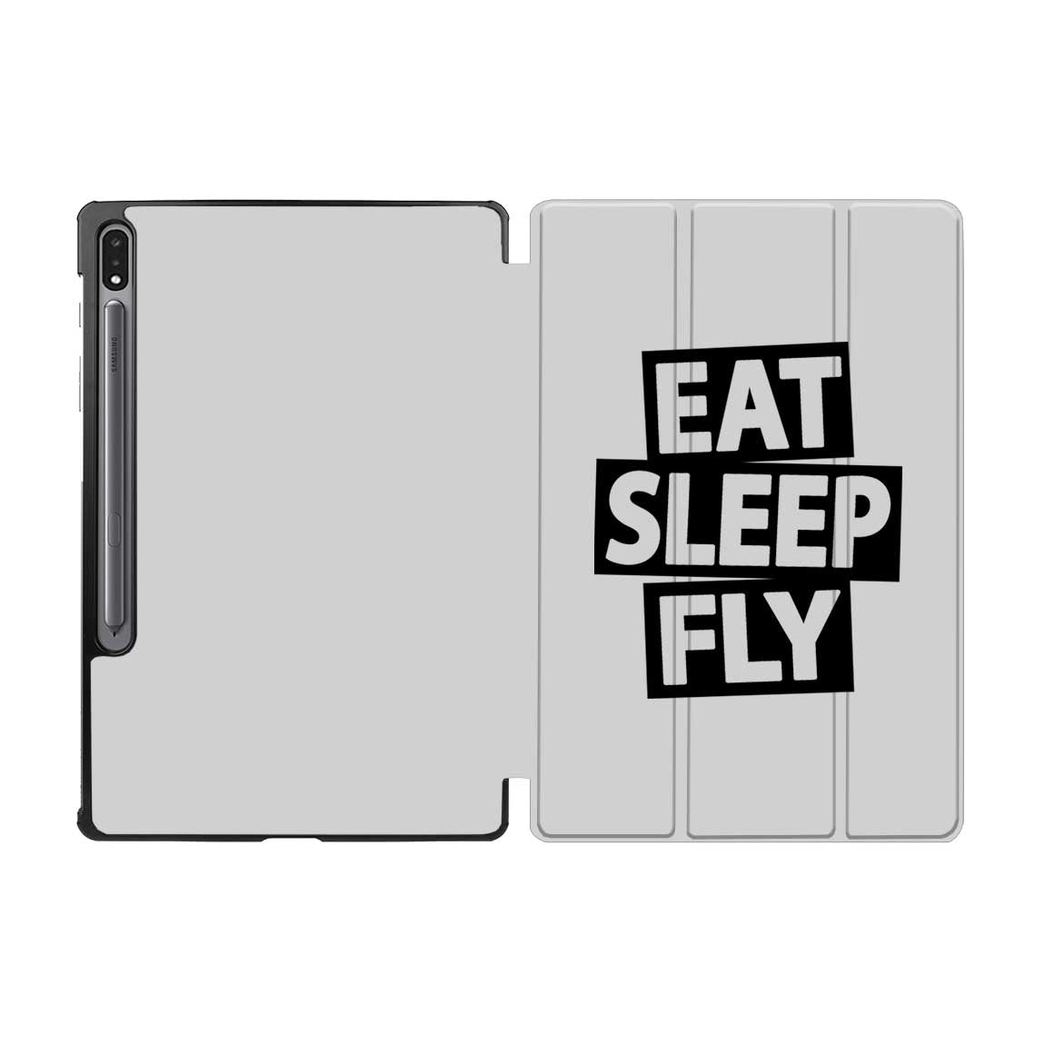Eat Sleep Fly Designed Samsung Tablet Cases