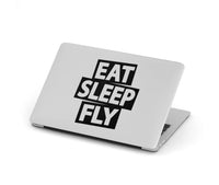 Thumbnail for Eat Sleep Fly Designed Macbook Cases