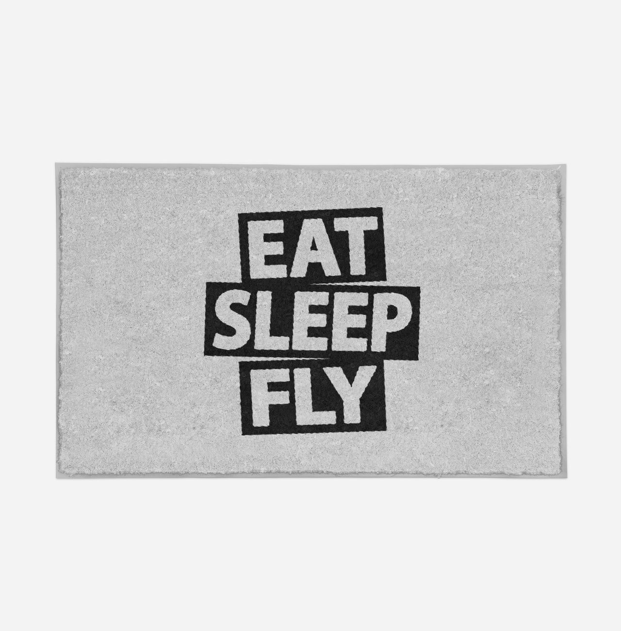 Eat Sleep Fly Designed Door Mats