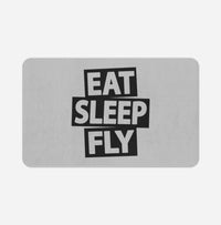 Thumbnail for Eat Sleep Fly Designed Bath Mats