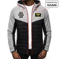 Thumbnail for Eat Sleep Fly Designed Sportive Jackets