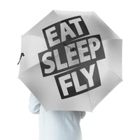 Thumbnail for Eat Sleep Fly Designed Umbrella