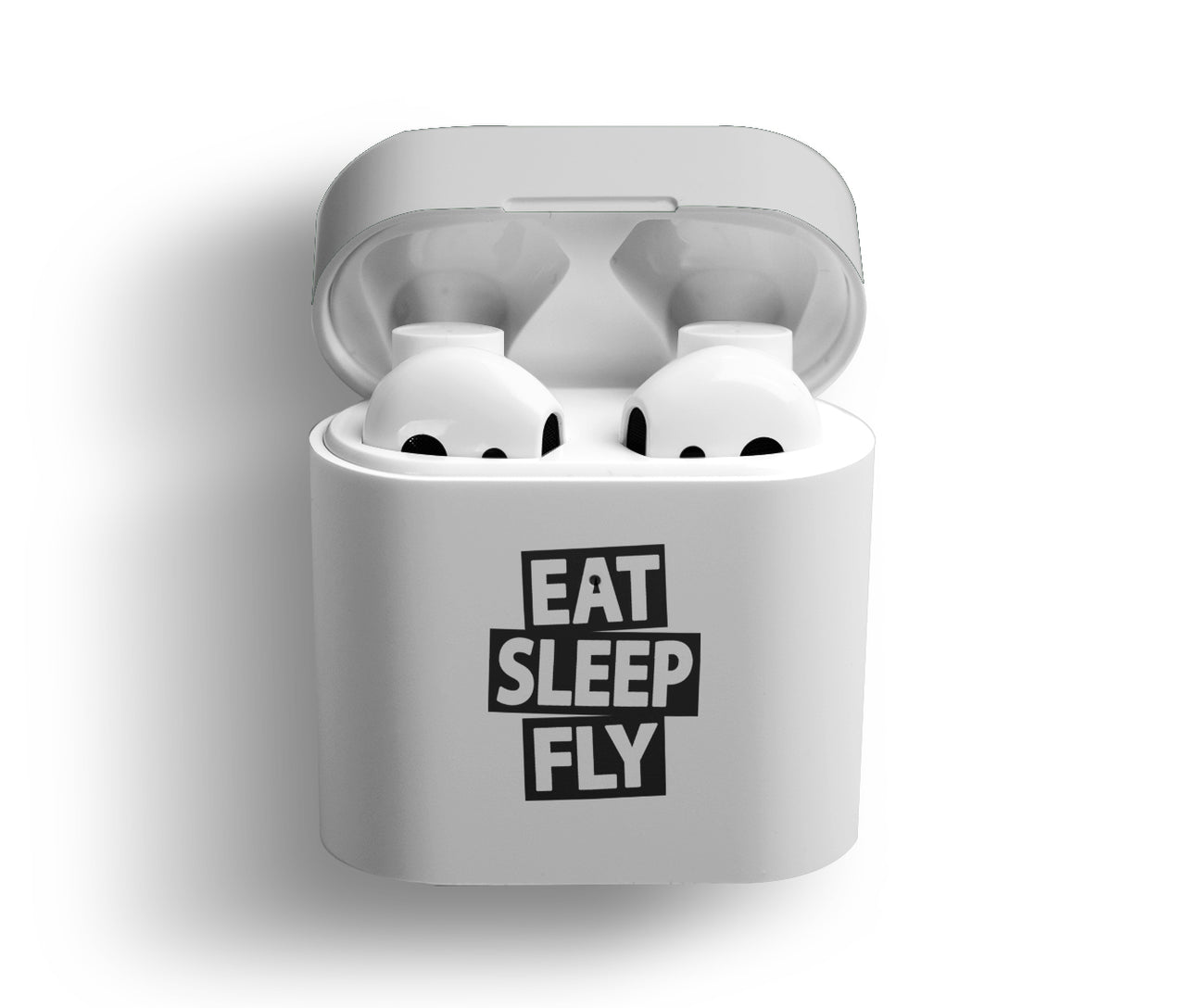 Eat Sleep Fly Designed AirPods  Cases