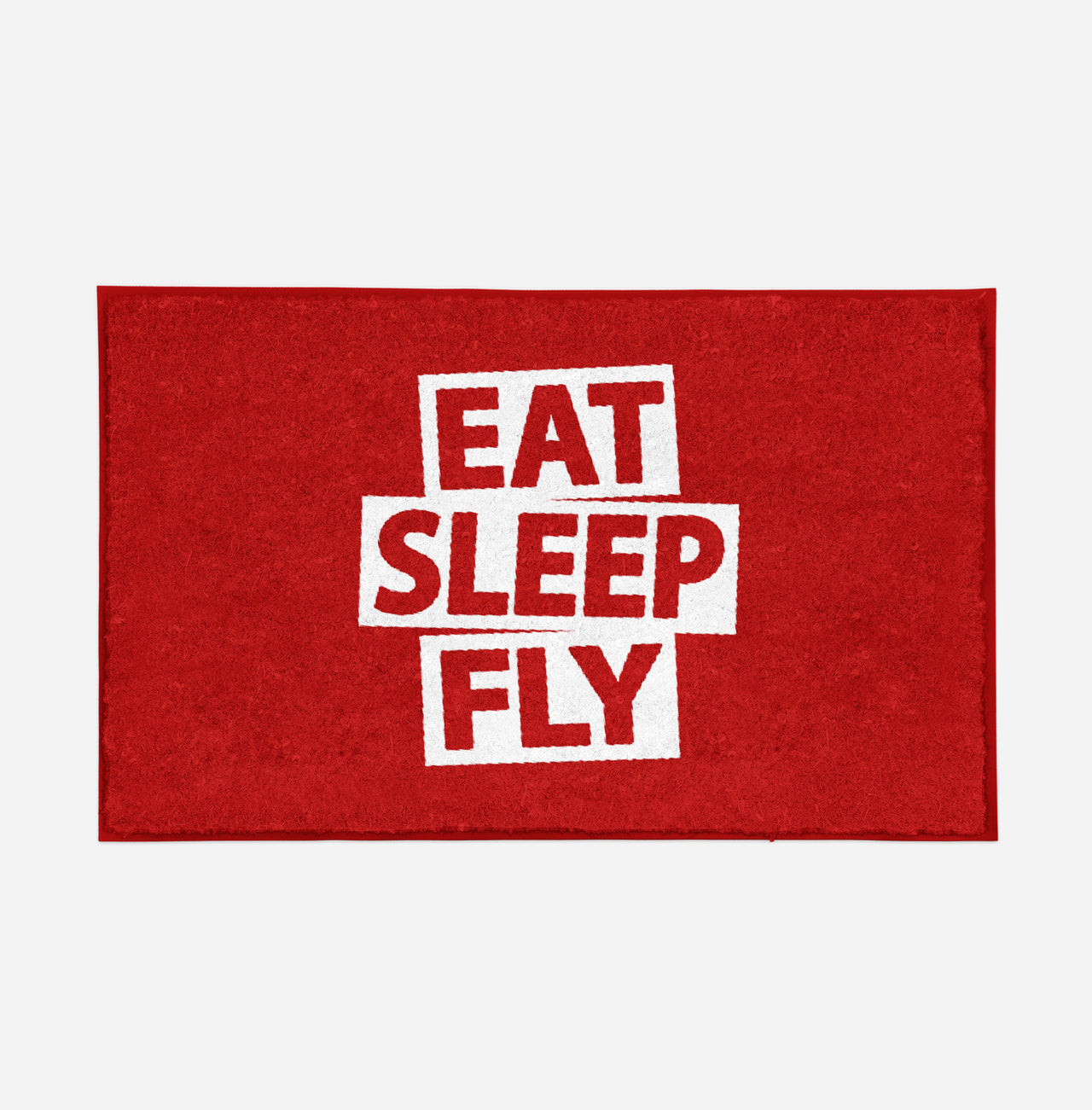 Eat Sleep Fly Designed Door Mats