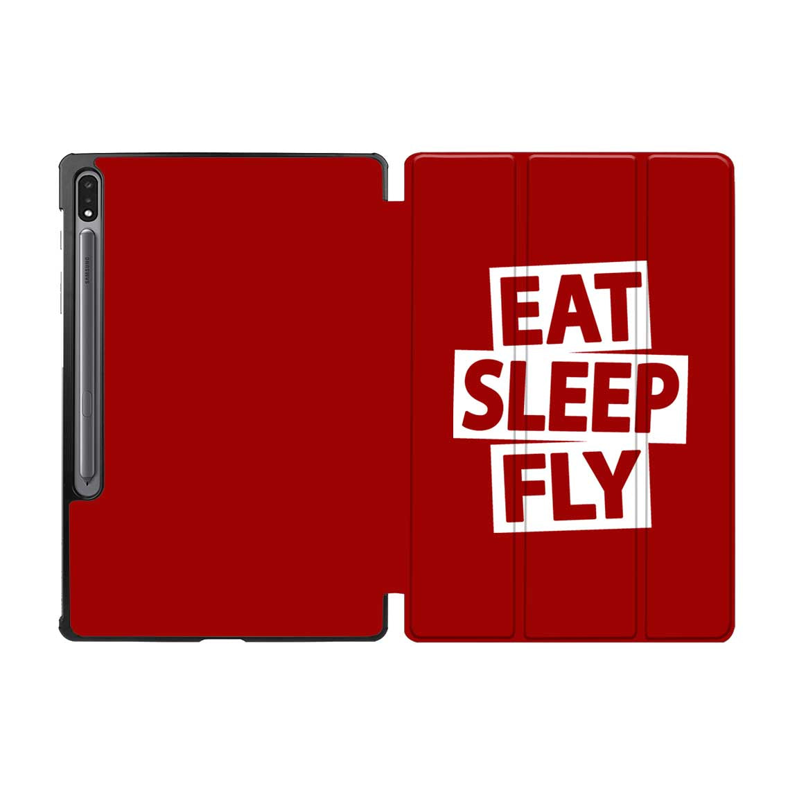 Eat Sleep Fly Designed Samsung Tablet Cases