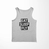 Thumbnail for Eat Sleep Fly Designed Tank Tops