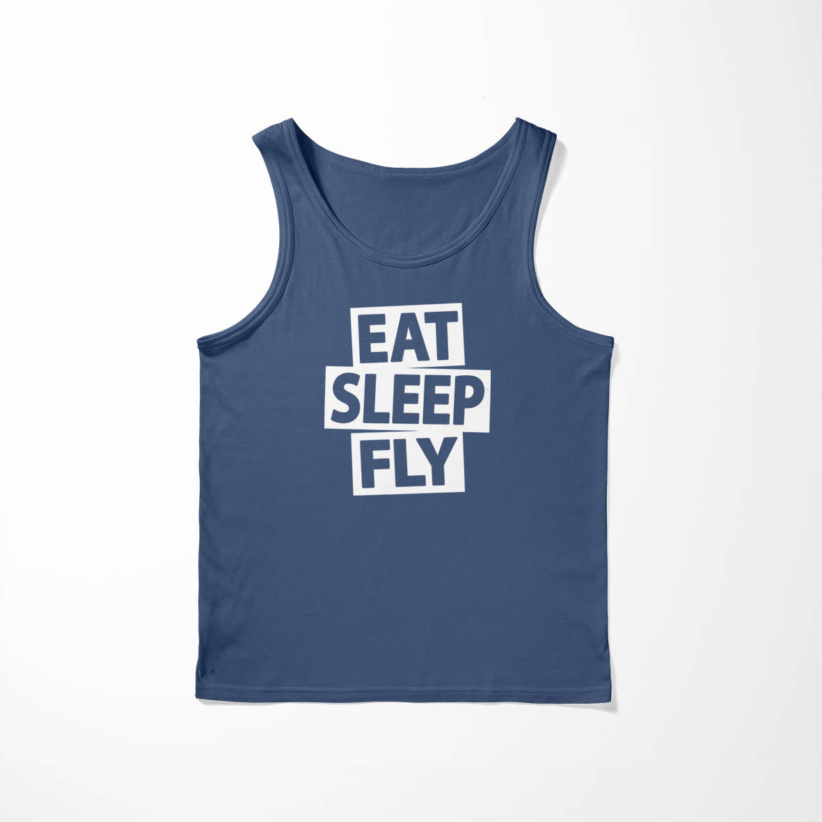 Eat Sleep Fly Designed Tank Tops