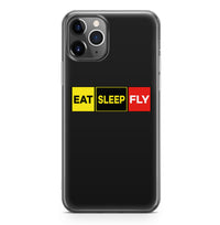 Thumbnail for Eat Sleep Fly (Colourful) Designed iPhone Cases