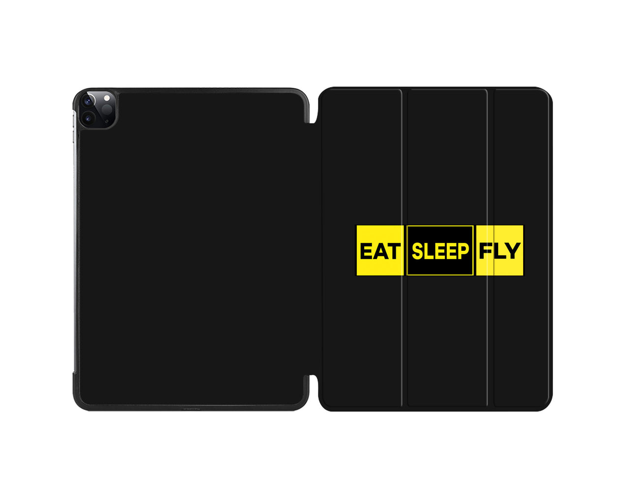 Eat Sleep Fly (Colourful) Designed iPad Cases