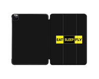 Thumbnail for Eat Sleep Fly (Colourful) Designed iPad Cases