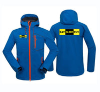 Thumbnail for Eat Sleep Fly (Colourful) Polar Style Jackets