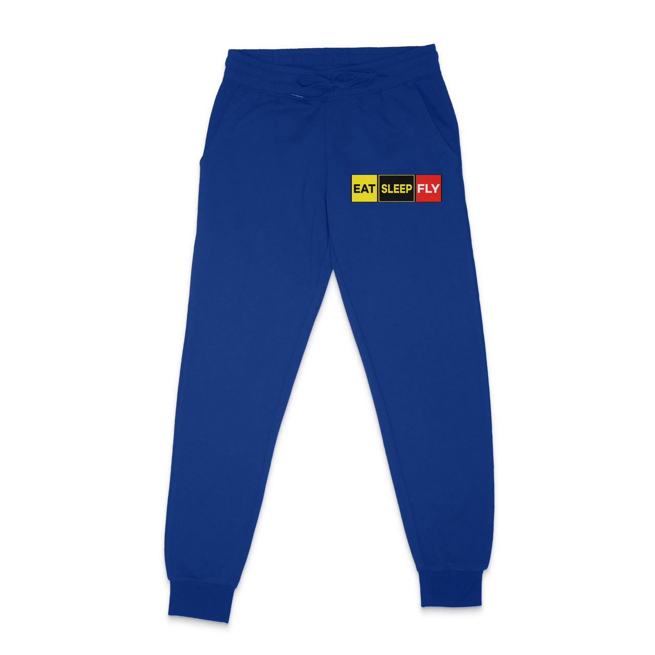 Eat Sleep Fly (Colourful) Designed Sweatpants
