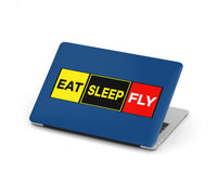 Thumbnail for Eat Sleep Fly (Colourful) Designed Macbook Cases