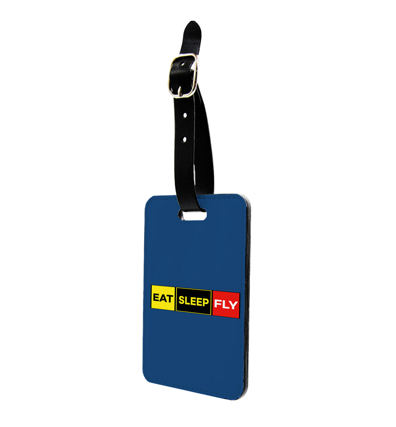 Eat Sleep Fly (Colourful) Designed Luggage Tag