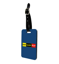 Thumbnail for Eat Sleep Fly (Colourful) Designed Luggage Tag