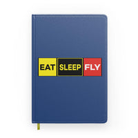 Thumbnail for Eat Sleep Fly (Colourful) Designed Notebooks