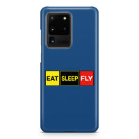 Thumbnail for Eat Sleep Fly (Colourful) Samsung S & Note Cases