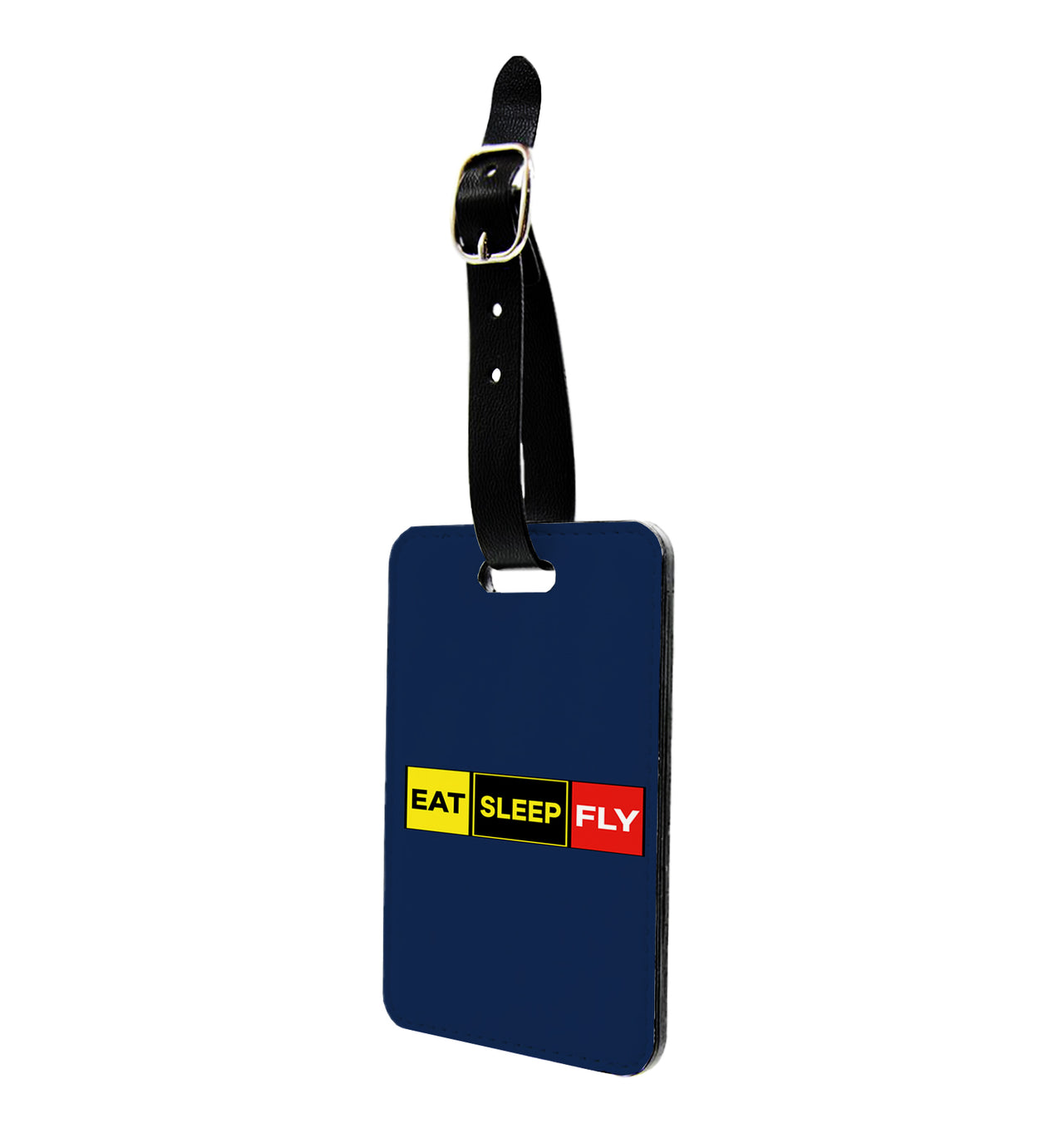 Eat Sleep Fly (Colourful) Designed Luggage Tag
