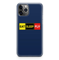 Thumbnail for Eat Sleep Fly (Colourful) Designed iPhone Cases