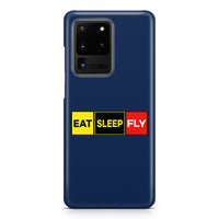 Thumbnail for Eat Sleep Fly (Colourful) Samsung S & Note Cases
