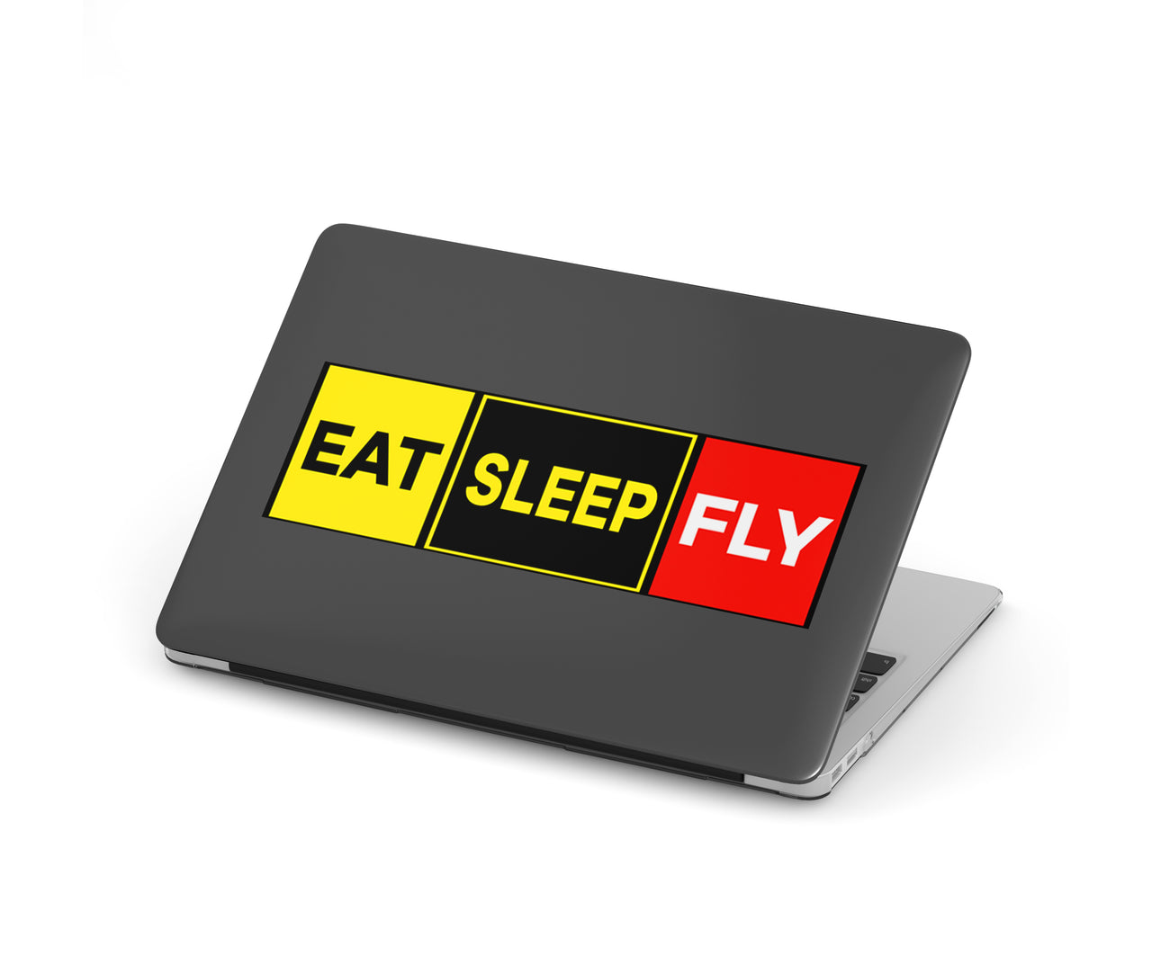 Eat Sleep Fly (Colourful) Designed Macbook Cases