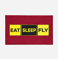 Thumbnail for Eat Sleep Fly (Colourful) Designed Door Mats