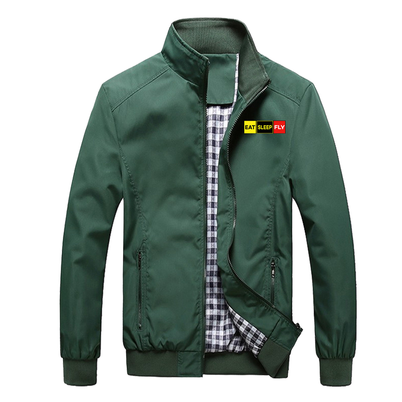 Eat Sleep Fly (Colourful) Designed Stylish Jackets