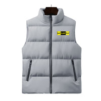 Thumbnail for Eat Sleep Fly (Colourful) Designed Puffy Vests