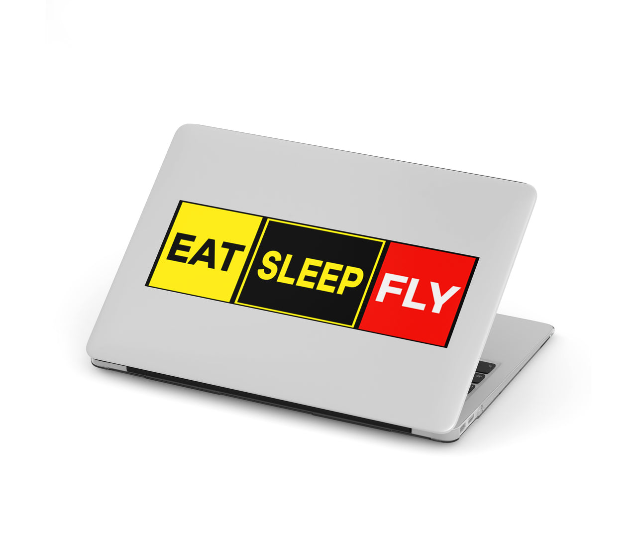 Eat Sleep Fly (Colourful) Designed Macbook Cases