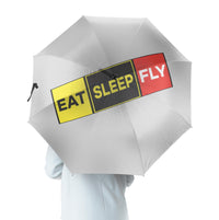 Thumbnail for Eat Sleep Fly (Colourful) Designed Umbrella