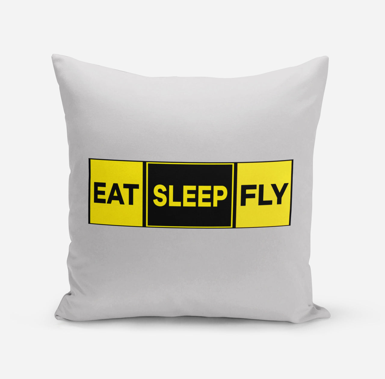 Eat Sleep Fly (Colourful) Designed Pillows