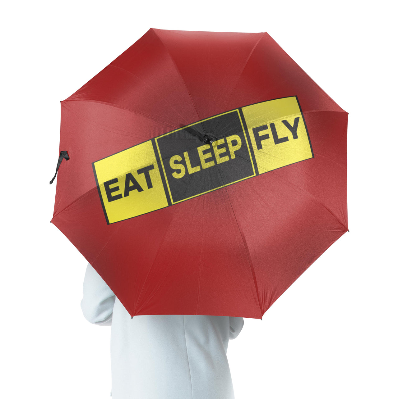 Eat Sleep Fly (Colourful) Designed Umbrella