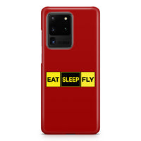 Thumbnail for Eat Sleep Fly (Colourful) Samsung S & Note Cases