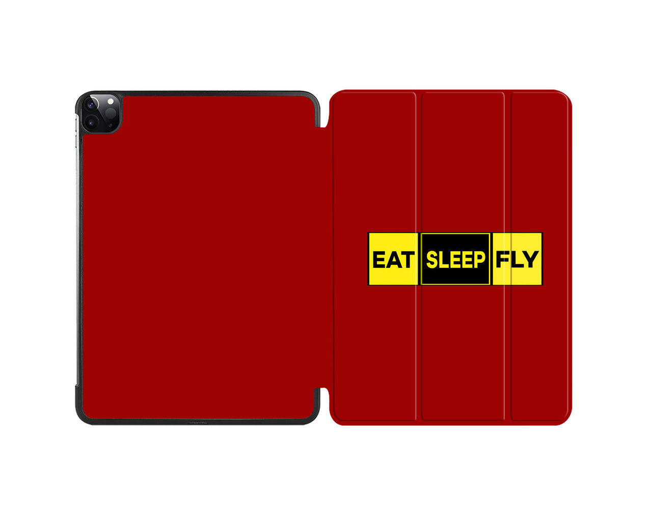 Eat Sleep Fly (Colourful) Designed iPad Cases