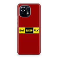 Thumbnail for Eat Sleep Fly (Colourful) Designed Xiaomi Cases