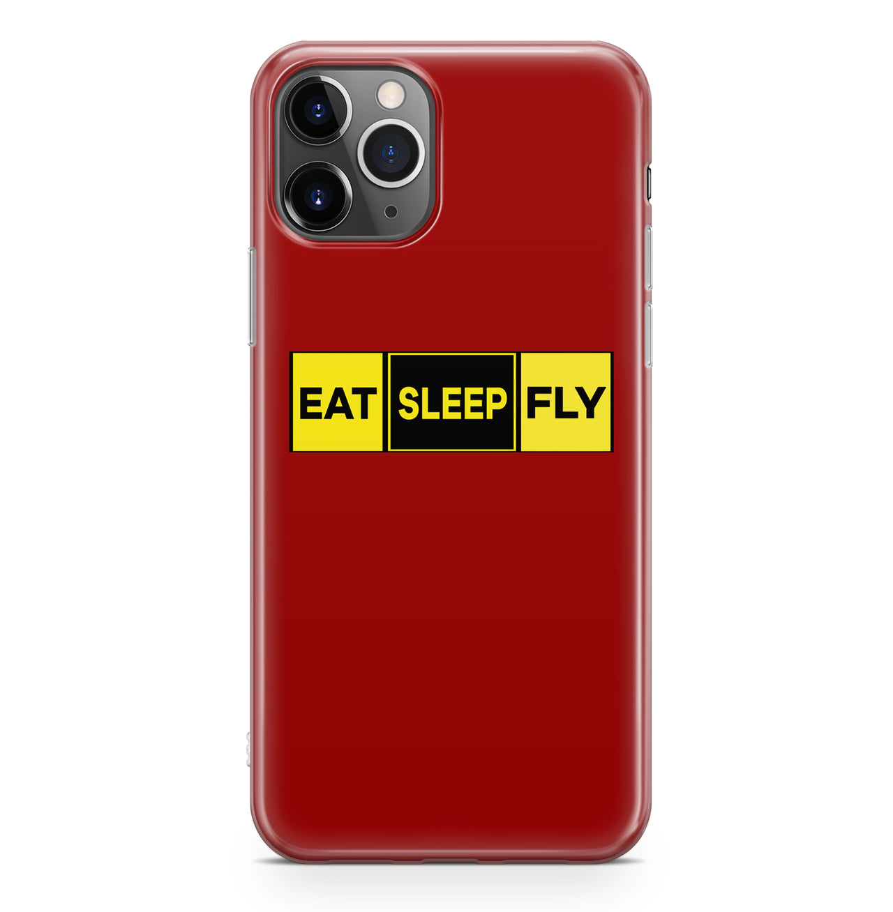 Eat Sleep Fly (Colourful) Designed iPhone Cases