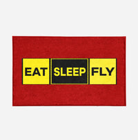 Thumbnail for Eat Sleep Fly (Colourful) Designed Door Mats