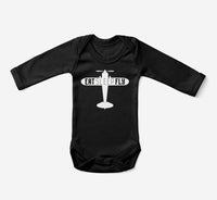 Thumbnail for Eat Sleep Fly & Propeller Designed Baby Bodysuits