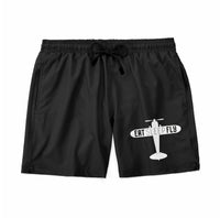 Thumbnail for Eat Sleep Fly & Propeller Designed Swim Trunks & Shorts