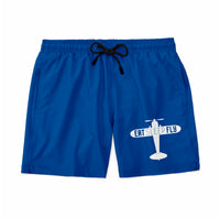 Thumbnail for Eat Sleep Fly & Propeller Designed Swim Trunks & Shorts