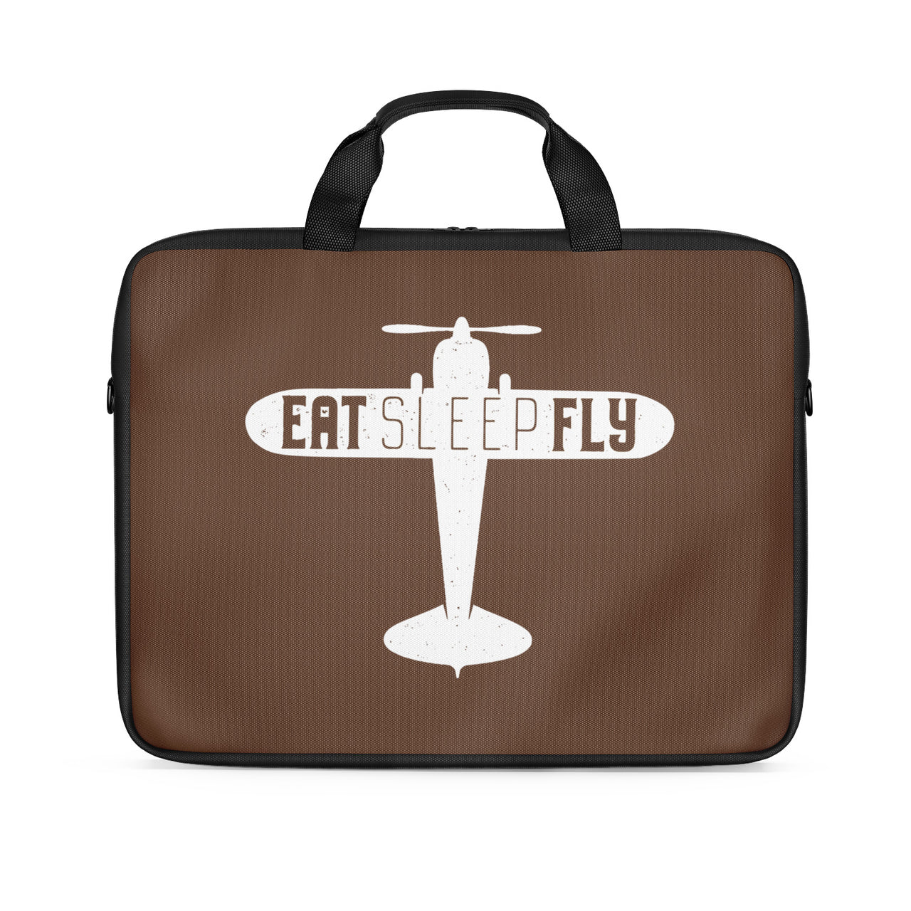 Eat Sleep Fly & Propeller Designed Laptop & Tablet Bags