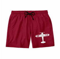 Thumbnail for Eat Sleep Fly & Propeller Designed Swim Trunks & Shorts