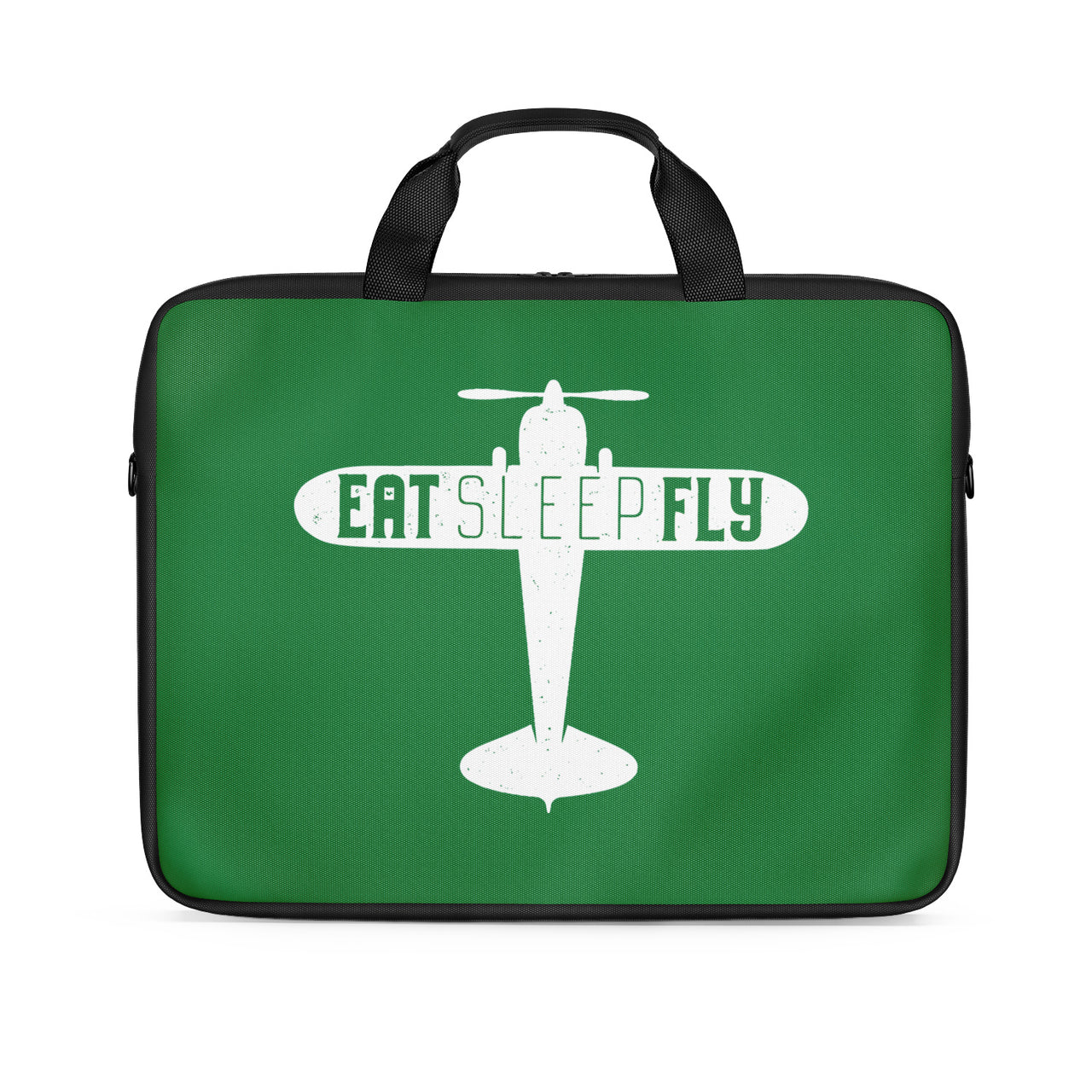 Eat Sleep Fly & Propeller Designed Laptop & Tablet Bags